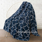 MONTE & JARDIN Luxury Collection Ultra Plush Throw Soft Warm Modern Blanket