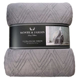 Monte Jardin Luxury Collection Ultra Plush Throw Extra Warm Soft Blanket