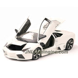 Maisto Special Edition Series 1:18 Scale Die Cast Car - White Mid-Engine Sports Car LAMBORGHINI REVENTON with Display Base (Dim: 9" x 4" x 2-1/2")