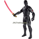 Year 2020 GI JOE Origins Movie Series 12 Inch Tall Electronic Figure - Ninja Strike SNAKE EYES with Light Up Sword