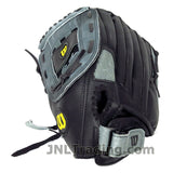 Wilson Genuine Leather A360 Series Adult Slow Pitch Softball 13 Inch Left Hand Throw Glove Mitt, Model: LS1513 Color: Grey and Black