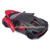 Maisto Special Edition Series 1:18 Scale Die Cast Set - Red Luxury Super Sports Car BUGATTI CHIRON SPORT with Display Base