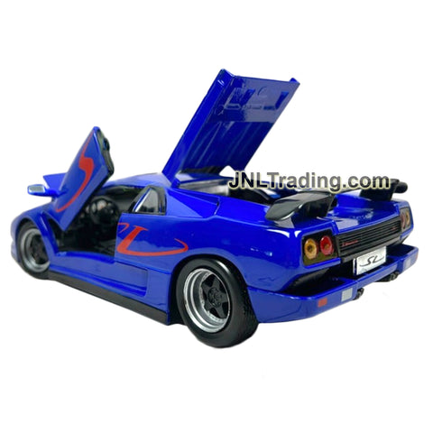 Voiture de circuit Scalextric C127 Lamborghini Diablo Hornby avec boîte (boite de Diablo bleue) - Jeux & Jouets Voiture de circuit Scalextric C127 Lamborghini Diablo Hornby avec boîte (boite de Diablo bleue) - Jeux & Jouets