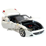 Maisto Special Edition Series 1:18 Scale Die Cast Car - White Grand Touring Sports Coupe FERRARI CALIFORNIA T (Dimension: 9" x 4" x 2-1/2")