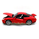 Maisto Special Edition Series 1:18 Scale Die Cast Car - Red Color Sports Car FERRARI 348ts with Display Base (Car Dimension: 9" x 4" x 3")