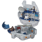 Star Wars Year 2015 Galactic Heroes Series Vehicle Playset - MILLENNIUM FALCON with R2-D2, Chewbacca and Han Solo Figure