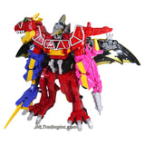 Bandai Year 2015 Power Rangers Dino Charge Series 2 Pack 12 Inch Tall MEGAZORD DELUXE PACK with DINO CHARGE Megazord and PTERA CHARGE Megazord with Blaster