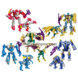 Hasbro Year 2013 Transformers Prime "Beast Hunters - Predacon Rising" Series Exclusive 5 Pack Legion Class Combiners Robot Action Figure Set - Predacon ABOMINUS with Twinstrike, Hun-Gurrr, Windrazor, Predacon Rippersnapper and Blight