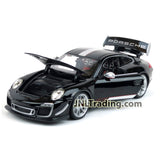 Maisto Special Edition Series 1:18 Scale Die Cast Car Set - Black Sports Coupe PORSCHE 911 GT3 RS 4.0 with Spoiler and Display Base