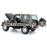 Maisto Special Edition Series 1:18 Scale Die Cast Car Set - Black Compact Sports Utility Vehicle SUV JEEP WRANGLER SAHARA