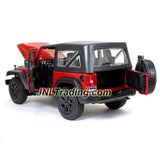 Maisto Special Edition Series 1:18 Scale Die Cast Car - Red Sports Utility Vehicle 2014 JEEP WRANGLER WILLYS (SUV Dimension: 8-1/2" x 4-1/2" x 4")