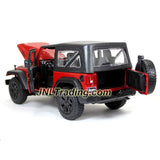 Maisto Special Edition Series 1:18 Scale Die Cast Car - Red Sports Utility Vehicle 2014 JEEP WRANGLER WILLYS (SUV Dimension: 8-1/2" x 4-1/2" x 4")