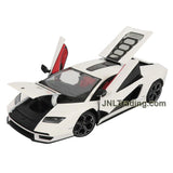 Maisto Special Edition Series 1:18 Scale Die Cast Car - White Sports Coupe LAMBORGHINI COUNTACH LPI 800-4 with Display Base