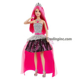 Mattel Year 2014 Barbie Rock 'N Royals Series 12" Electronic Doll Set : 2 in 1 Lead Singer COURTNEY (CKB57) with Microphone and 2 Songs