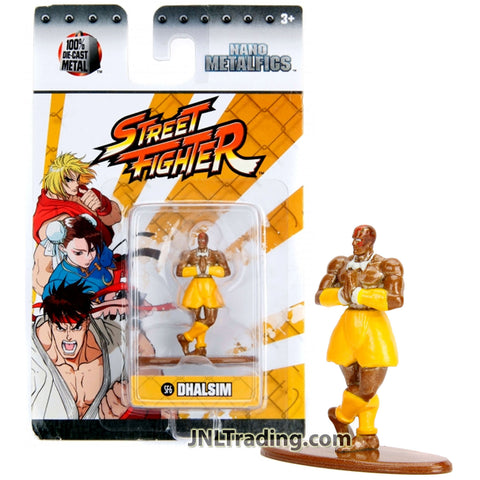 Jada Toys Street Fighter Nano Metalfigs Series 2 Inch Tall Die Cast Metal Figure : SF6 DHALSIM