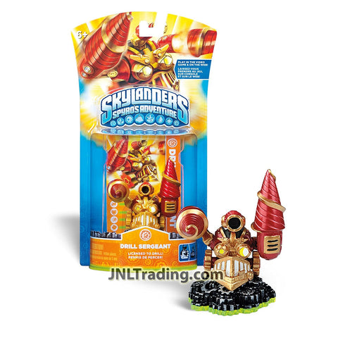 Activision Skylanders Spyro's Adventure Figure Character Licensed to Drill! DRILL SERGEANT