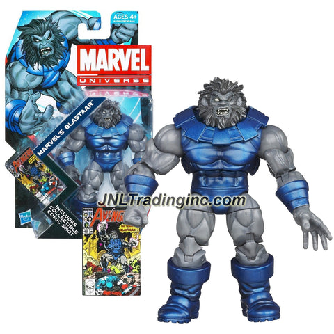Hasbro Year 2012 Series 4 Marvel Universe Single Pack 5 Inch Tall Action Figure #024 - MARVEL'S BLASTAAR with Collectible Comic Shot