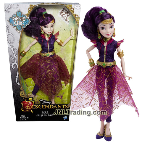 Year 2015 Disney Descendants Genie Chic Series 12 Inch Doll - Isle of the Lost MAL with Earrings and Choker Necklace