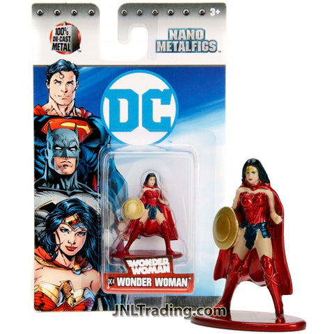 Jada Toys DC Comics Nano Metalfigs Series 2 Inch Tall Die Cast Metal Figure - DC4 WONDER WOMAN