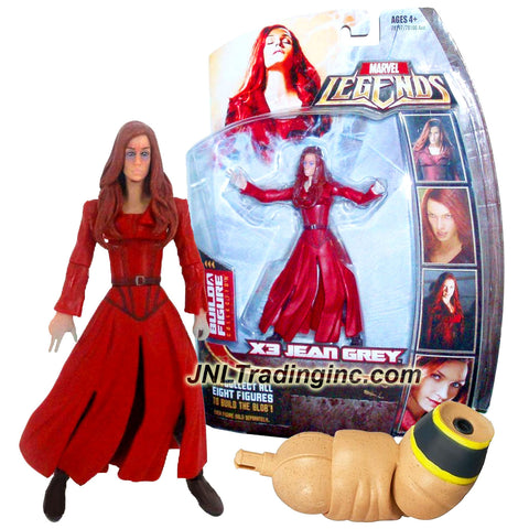Hasbro Year 2006 Marvel Legends Blob Series 6 Inch Tall Action Figure - Variant Possessed X3 JEAN GREY with Blob's Right Arm