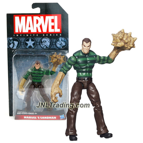 Hasbro Year 2014 Marvel Infinite Series 4 Inch Tall Action Figure - MARVEL'S SANDMAN (William Baker)