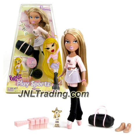 MGA Entertainment Bratz Play Sportz Series 10 Inch Doll - Dancer FIANNA in Dance Outfit with Earrings, Pair of Feet, Duffel Bag, Trophy and Hairbrush