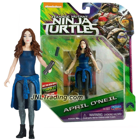 Playmates Year 2016 Teenage Mutant Ninja Turtles TMNT Movie Out of the Shadow Series 5 Inch Tall Action Figure - APRIL O'NEIL with Canister Tube