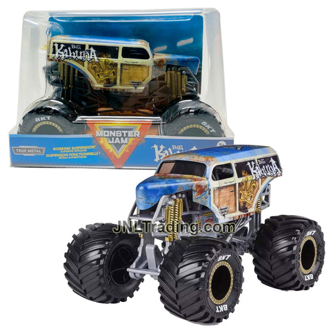 Year 2020 Monster Jam 1:24 Scale Die Cast Metal Official Truck Series -  EARTH SHAKER 20120669 with Monster Tires and Working Suspension