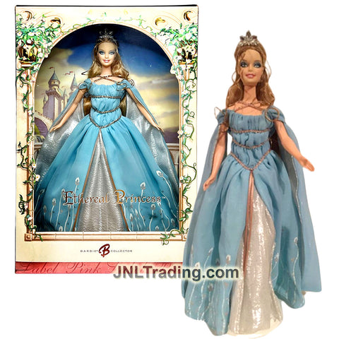 Year 2006 Barbie Pink Label Collector Series 12 Inch Doll - ETHEREAL PRINCESS J9188 in Blue Chiffon Gown with Tiara