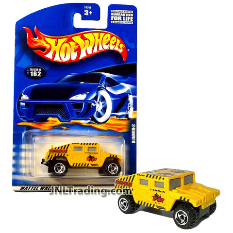 Year 2000 Hot Wheels Collector Series 1:64 Scale Die Cast Car - Camron TR Rescue Special Unit Yellow SUV HUMMER