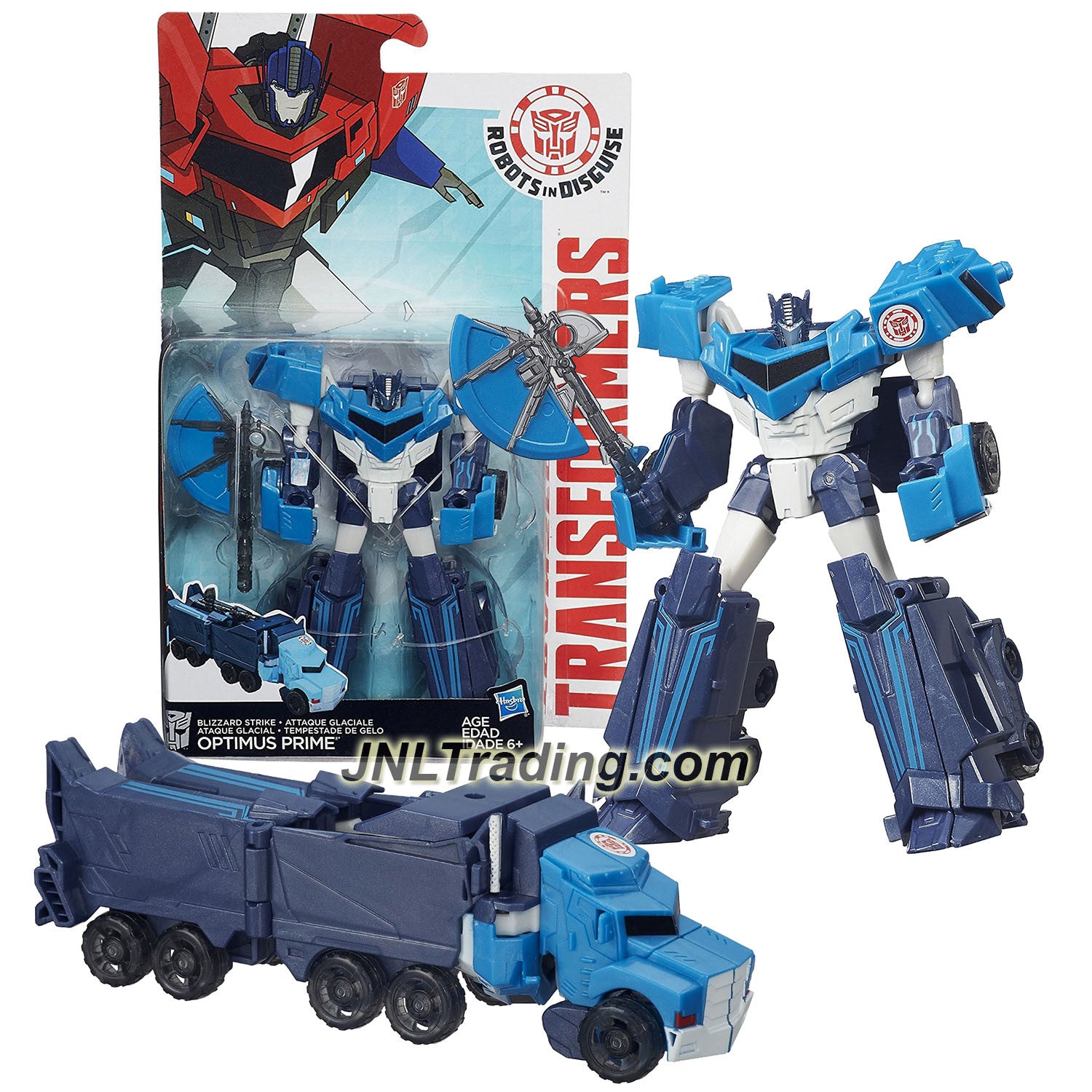 7点【トランスフォーマー】HACKMAN【リトルバスターズ】 Year 2007 Transformers Fast Action Battlers Series 6 Inch