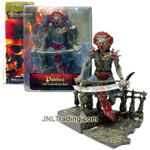 Pirates of the Caribbean Dead Man's Chest Series 7 Inch Tall Figure - PALIFICO with 2 Swords and Base