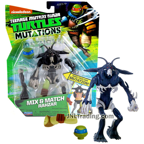 Year 2015 Teenage Mutant Ninja Turtles TMNT Mutations Series 5 Inch Tall Action Figure - RAHZAR with Leonardo's Head and Right Leg