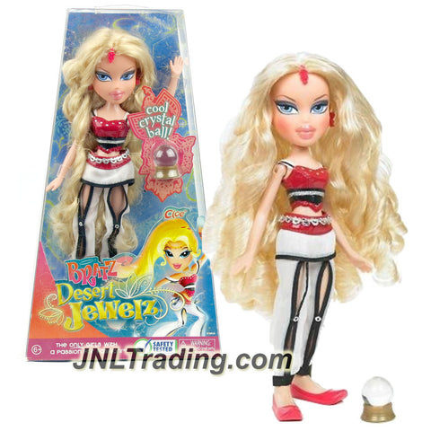 MGA Entertainment Bratz Desert Jewelz Series 10 Inch Doll Set - CLOE in Desert Style Outfit with Crystal Ball
