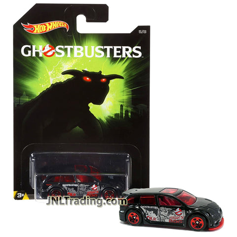 Year 2016 Hot Wheels Ghostbusters Series 1:64 Scale Die Cast Car Set 5/8 - Black SUV AUDACIOUS