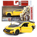 Jada Year 2017 Transformers The Last Knight Series 1:32 Scale Die Cast Metal Cars - BUMBLEBEE (2016 Chevy Camaro) with Opening Doors