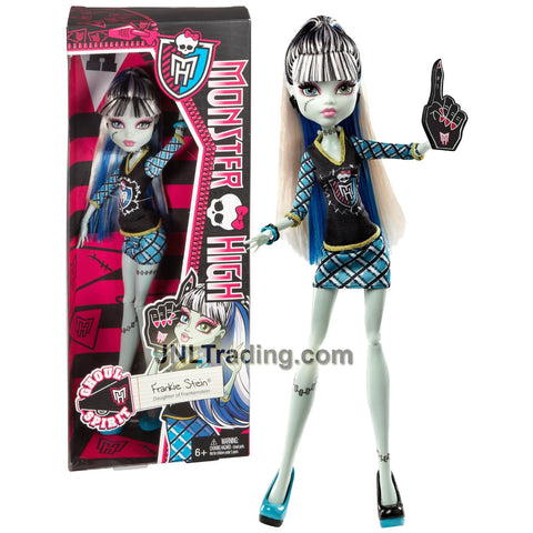 Year 2013 Monster High Ghoul Spirit Series 11 Inch Doll Set - Frankie Stein Daughter of Frankenstein with Foam Hand
