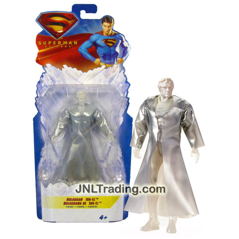 Mattel Year 2006 DC Movie Series " Superman Return" 5-1/2 Inch Tall Action Figure - Hologram JOR-EL