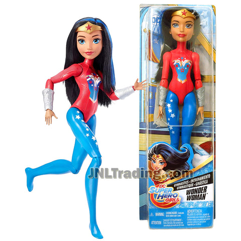 DC Comics Year 2017 Super Hero Girls Gymnastics Series 12 Inch Tall Figure - WONDER WOMAN FJG63