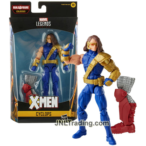 Year 2021 Marvel Legends X-Men Series 6 Inch Tall Figure - CYCLOPS with Colossus Left Leg