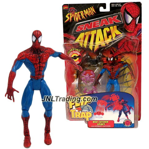 Toy Biz Year 1998 Marvel Comics Spider-Man Sneak Attack Flip 'N Trap 6