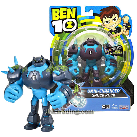 Cartoon Network Year 2018 Ben 10 Series 5 Inch Tall Figure : Omni-Enhanced SHOCK ROCK