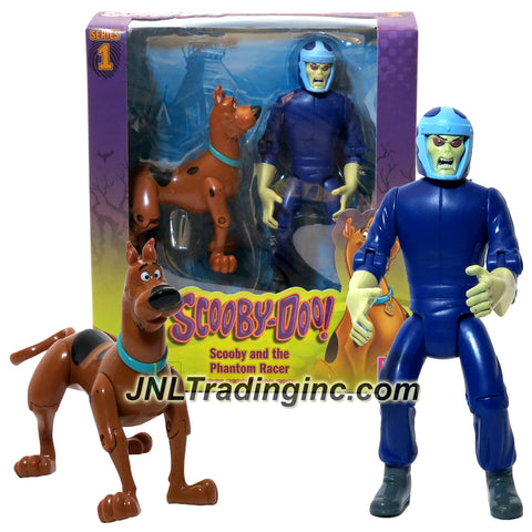 Characters Scooby-Doo! Series 2 Pack 5 Inch Tall Action Figure Set - SCOOBY and the PHANTOM RACER