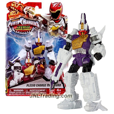 Bandai Year 2015 Saban's Power Rangers Dino Super Charge Series 5 Inch Tall Action Figure - PLESIO CHARGE MEGAZORD 