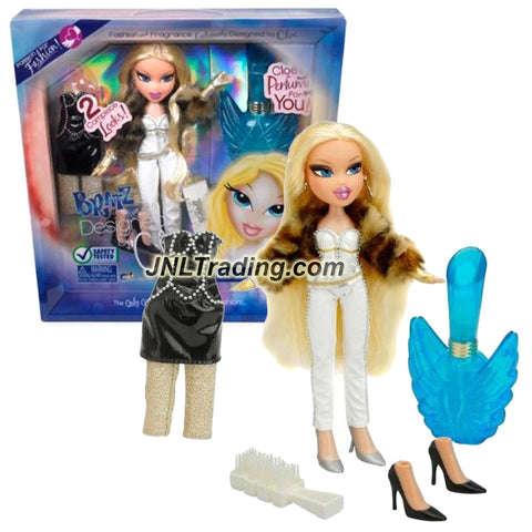 MGA Entertainment Bratz Passion 4 Fashion Series 10 Inch Doll Set - CLOE with 2 Outfits, White Hairbrush and Fragrance Exclusively Designed By Cloe