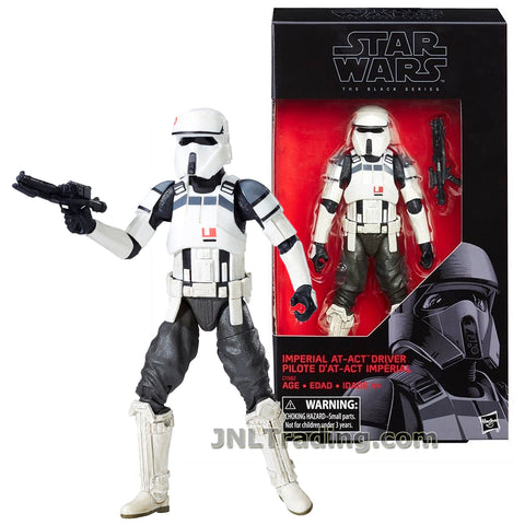 Star Wars Year 2016 The Black Series Exclusive 6 Inch Tall Figure - IMPERIAL AT-ACT DRIVER C1982 with Blaster