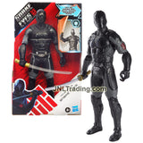 Year 2020 GI JOE Origins Movie Series 12 Inch Tall Electronic Figure - Ninja Strike SNAKE EYES with Light Up Sword