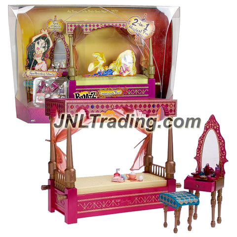 MGA Entertainment Bratz Genie Magic Series Accessory Set - BEDROOM with Luxurious Bed, Spellbinding Vanity and Lots of Genie Accessories