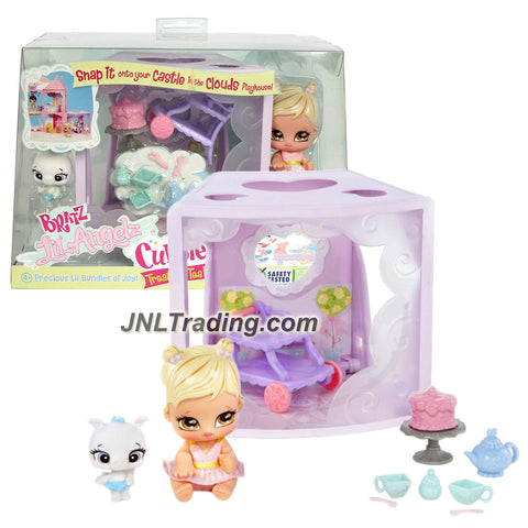 MGA Entertainment Bratz Lil' Angelz Cubbies Dreamy Dress Up Room Series 4 Inch Doll Playset with KRYSTA (#817), Ballerina Pig (#819) and Accessories