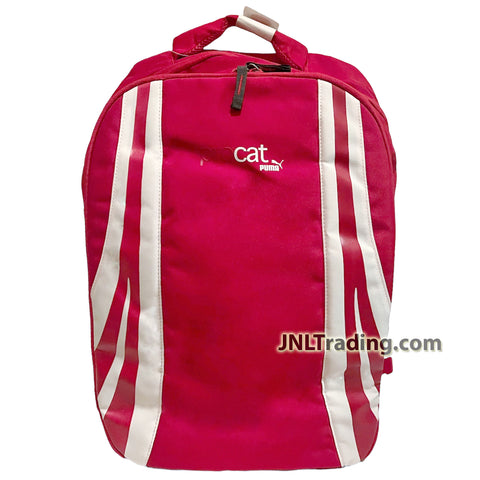 PUMA PROCAT Cool Trendy Red Backpack with 2 Compartments, 2 Side Pocket and Reinforced Base Padding